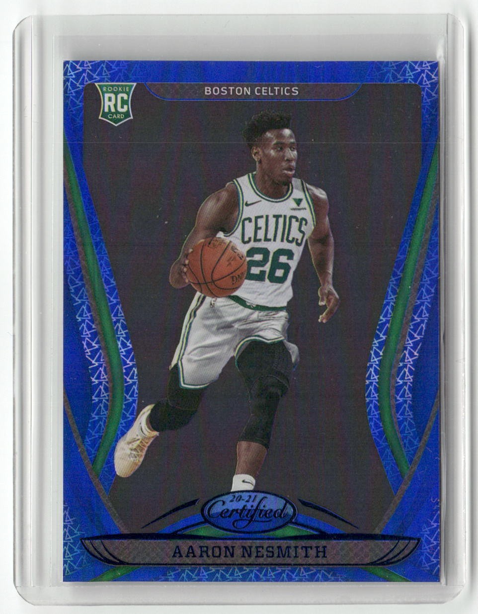 2020-21 Panini Certified #187 Aaron Nesmith Mirror Blue