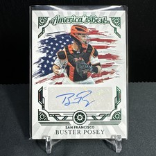 1/5 BUSTER POSEY EMERALD AMERICAS BEST AUTO 2025 Panini Boys Of Summer #ABS-BPO