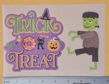 Happy Halloween Window Clings Sheet Size 4x6" 