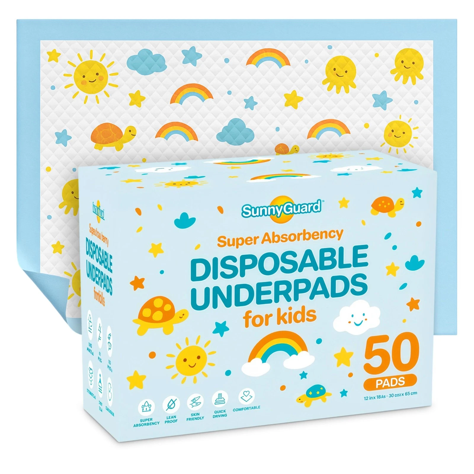 Disposable Changing Pads for Baby 13 x 18 Inches, 50 Diaper Changing Pad with...
Opens in a new wind
