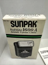 Sunpak Softlite 1600 A Flash Automatic Exposure Control 650-161