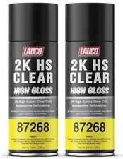 LAUCO 2K HS Clear High Gloss – High-Solids Automotive Clear Coat Spray