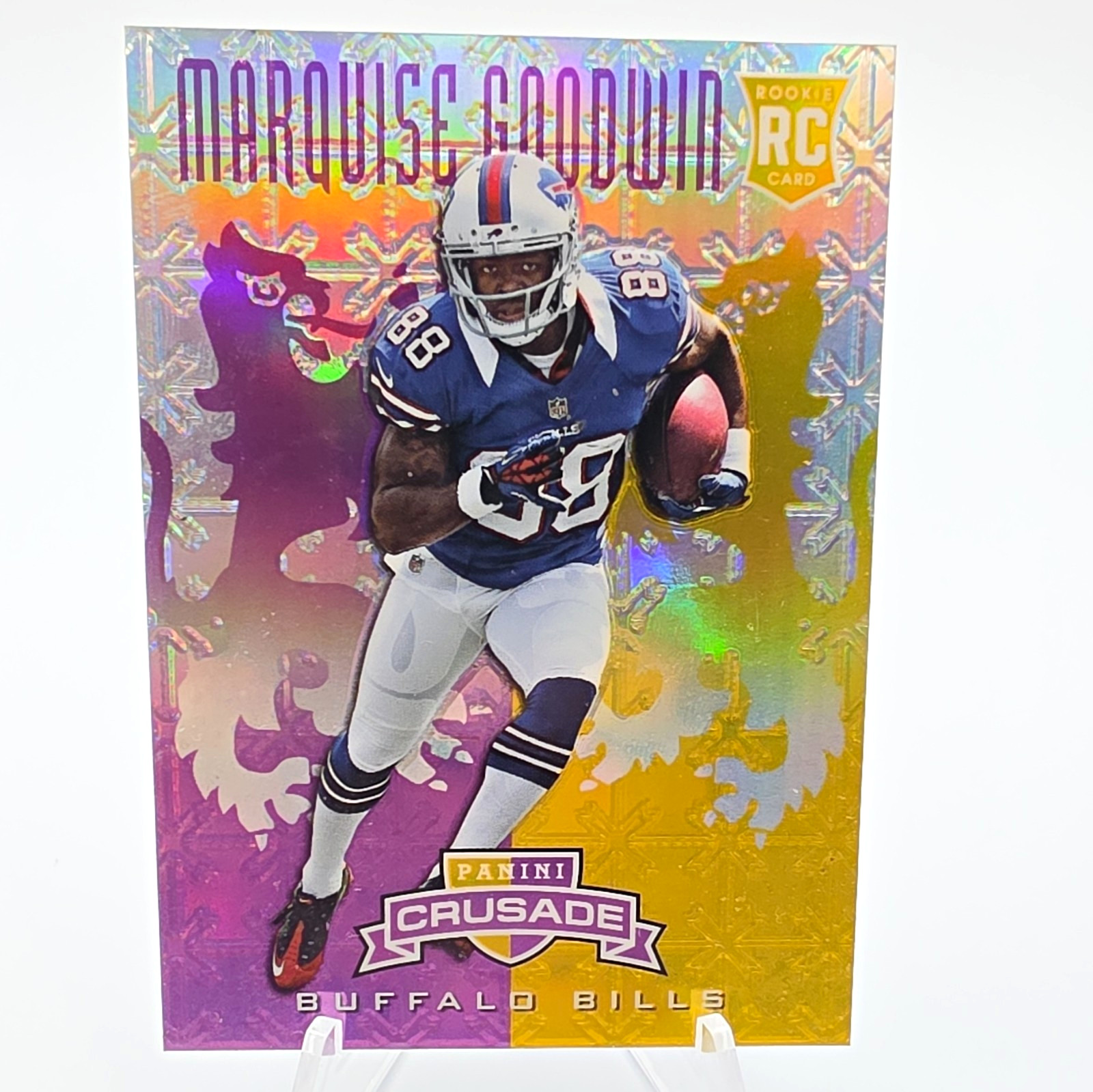 Marquise Goodwin Panini Rookies & Stars Rookie Crusade #24 Purple