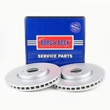 x2 Brake Discs Pair Fits Mercedes A-Class B-Class CLA GLA GLB Vented B&B BBD5640