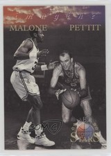 1996 Topps Stars Imagine Karl Malone Bob Pettit #I-16 HOF 0q3