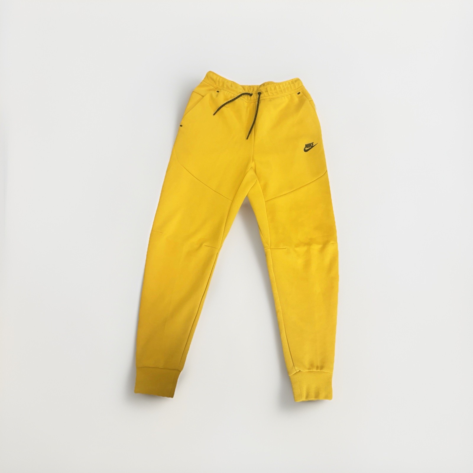Nike Sportswear Tech Fleece Jogger Sweatpants - Dark Sulfur/Black - Size Small