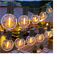 Lichterkette AußEn 30M 50+2 Stk. Warmweiß IP45 Wasserdicht FüR Garten Terrasse
