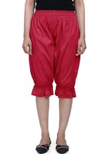 Hot Pink Cotton Women Victorian Bloomers Gothic Renaissance Edwardian Pantaloons