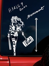 Harley Quinn Vinyl Decal Sticker Car Truck Window Laptop White Die Cut DC Comic