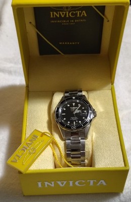 New Invicta 8932 Pro Diver Black Dial Watch
