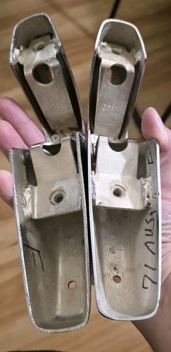 1971-72 Ford Mustang NOS Clamp On Rear Bumper Guards Acquired From Estate Sale - Picture 7 of 7