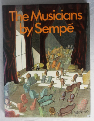 The Musicians by Sempé 1981 Edition Hardcover