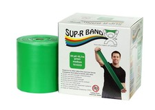 10-6323 Sup-R Latex Free Exercise Band 50yds Length Green-Medium
