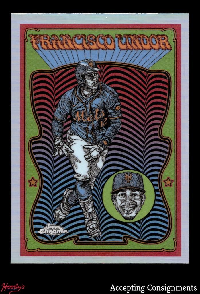 Francisco Lindor 2025 Topps Chrome #UV-8 Ultraviolet All-Stars