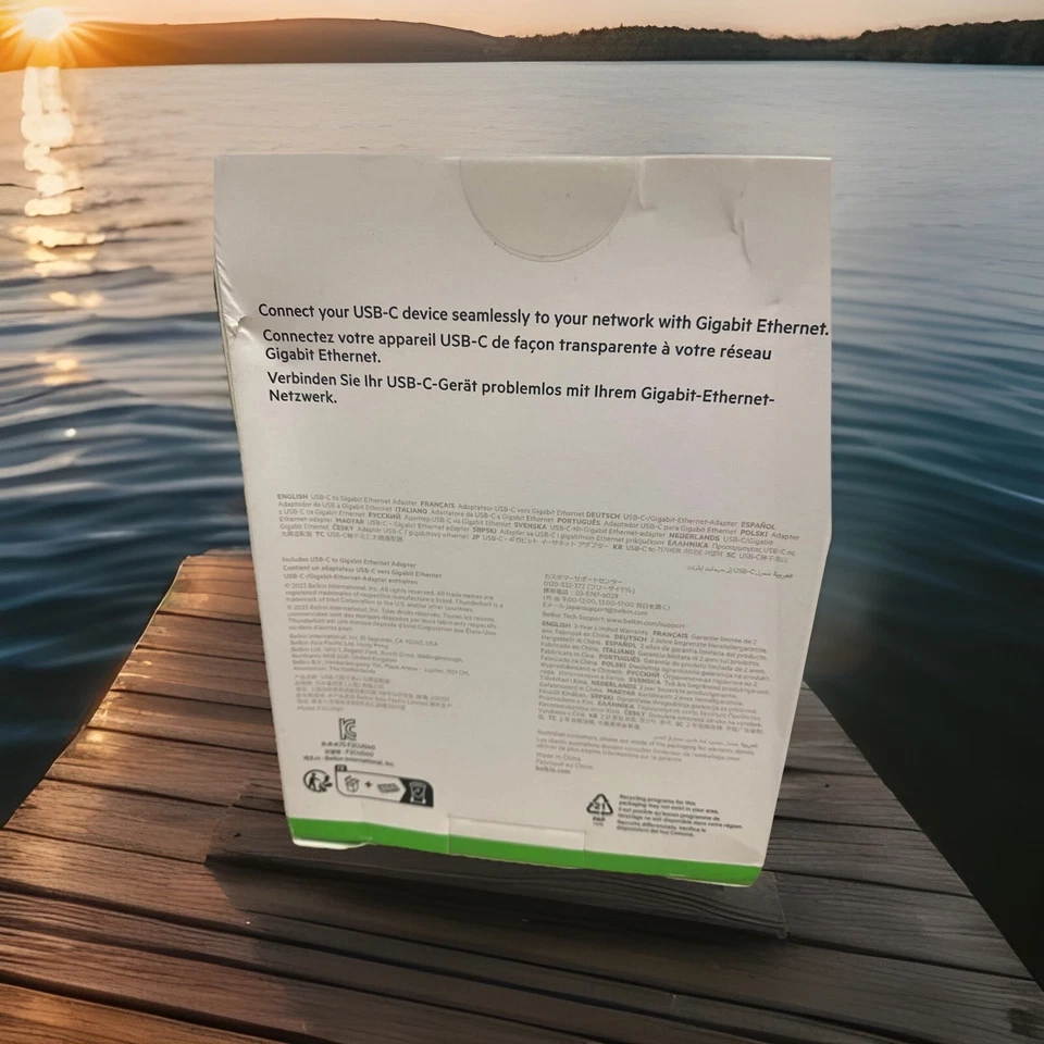 Belkin USB-C to Ethernet Adapter - SKU: F2CU040btBLK / B2B SKU: B2B145-BLK  - Image 4 of 4