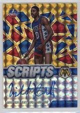 2020 Panini Mosaic Scripts Gold Prizm Micheal Ray Richardson #SC-MRR Auto 03vw