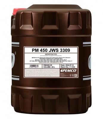 PEMCO Getriebeöl PM0450 iMATIC 450 ATF JWS 20 Liter