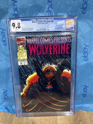 Marvel Comics Presents #89 CGC 9.8 Marvel Comics 1991 Wolverine 1st Madureira