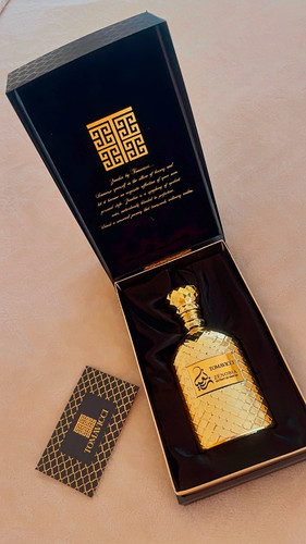 Tomavicci Zenobia Extrait de Parfum Gold Bottle Luxury Fragrance for Women
