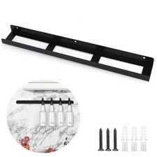 Wall Mounted Spray Bottle Holder Carbon Steel Storage Rack Garage Organizer Set