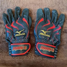 Sho Nakata Signed Game-Used Batting Gloves NPB Japan H Nationals Giants Used