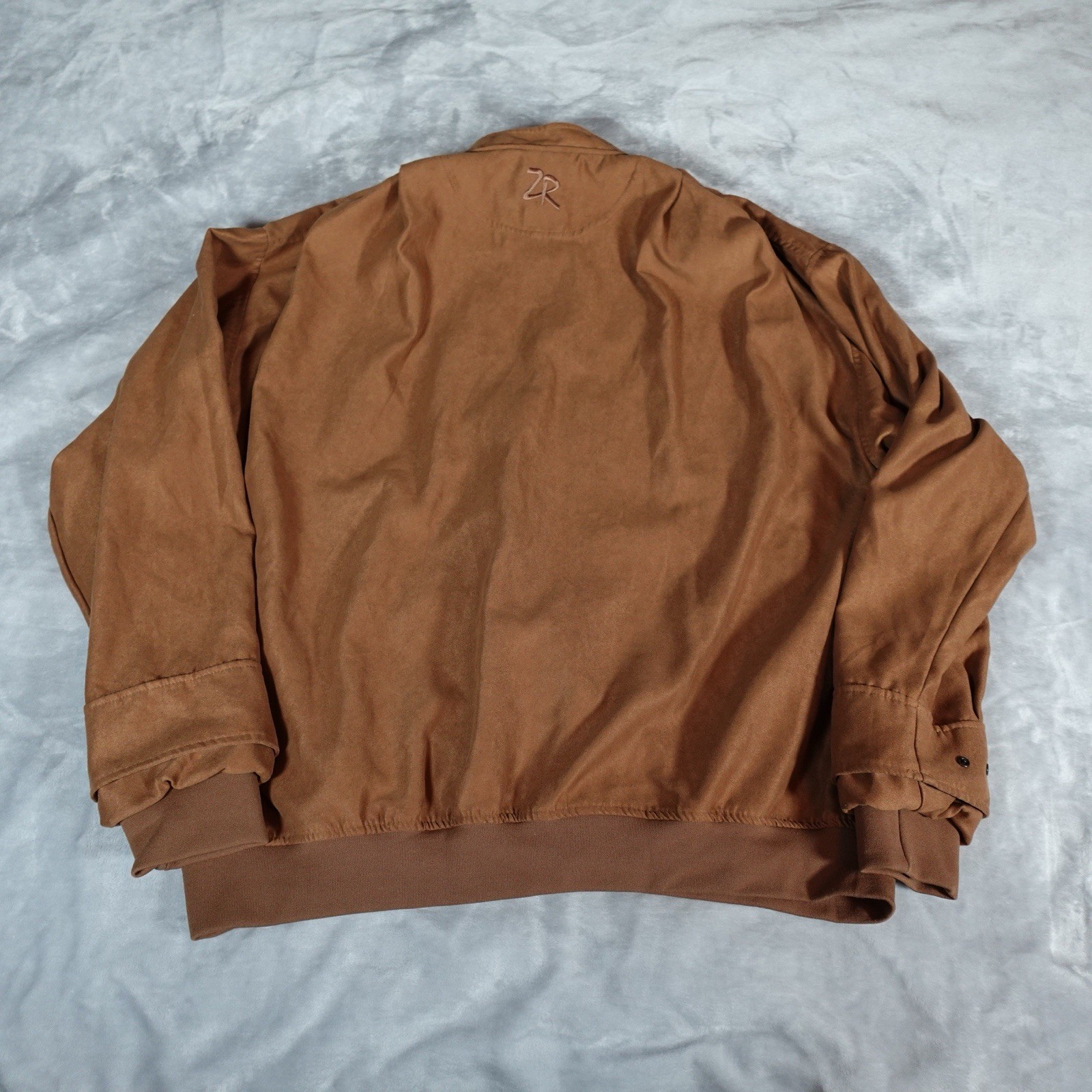 Zero Restriction Microsuede Pullover Jacket Mens … - image 6