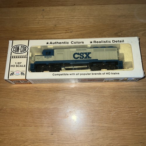 CON-COR 1/87 HO SCALE - HO EMD GP-40 CSX CORP #6503 REF RQ4 | Zustand: New
