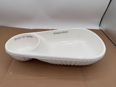 Mud Pie Chips, & Salsa, Guac, Cheese Serving Dish, Circa Chip & Dip Set