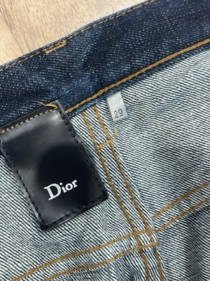 Dior Homme blue denim y2k jeans sz29 kva hedi slimane | eBay