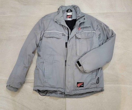 Red Wing, 🔥Red Wing FR Jacket Men Small Gray Westex UltraSoft Flame Resistant Work Coat