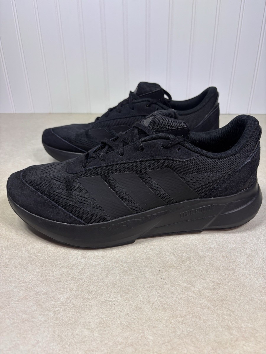 Adidas Lightshift Triple Black Sneakers Men's Sz 10 Athletic