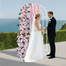White Open Arch Backdrop Stand,120 40 220cm U Shaped Wedding Arches,Metal Stand