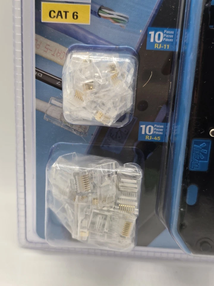 Ideal 33-396 Data/Voice RJ-11/RJ-45 Crimp Tool Kit for CAT 3/5e/6 - Image 3 of 4