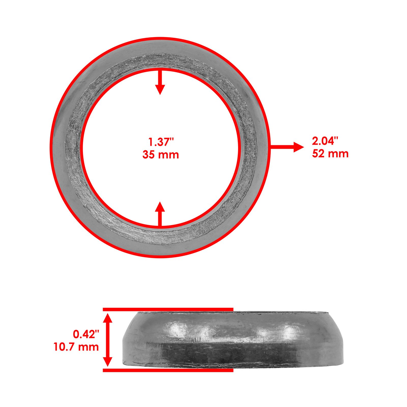 Exhaust Gaskets & Springs Kit for Arctic Cat Panther 340 370 370R 440 550 thumbnail 3
