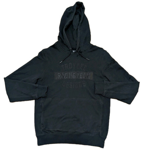Size Large - TROY LEE DESIGNS RACING - Mens Hoodie BLACKOUT Heavyweight *RARE*