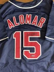 Sandy Alomar Jr Cleveland Indians Guardians Signed Auto Baseball Jersey MLB