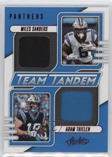 2023 Panini Absolute Team Tandem Materials /199 Miles Sanders Adam Thielen 1d0h