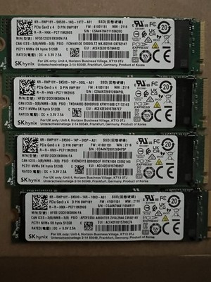 SK Hynix 512GB SSD PCIe Gen3x4 NVMe M.2 2280 PC711 (HFS512GDE9X081N)