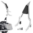 Detachable Passenger Sissy Bar Backrest For Sportster 883 1200 2004-2023 Chrome
