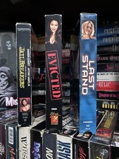 VHS Tape Lot   Jailbreakers / Evicted / Last Stand, Rare Cult Indie Low Budget