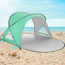 Beach Tent Sun Shelter 2-4 Person Easy Setup Canopy with UPF50 UV Protection