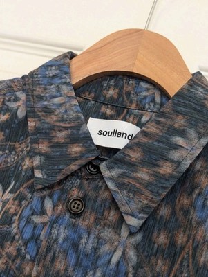 Soulland Multicolour Damon Shirt Jacquard Pattern