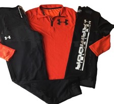 UNDER ARMOUR Boys size Y M Y L SHIRTS JOGGERS SET