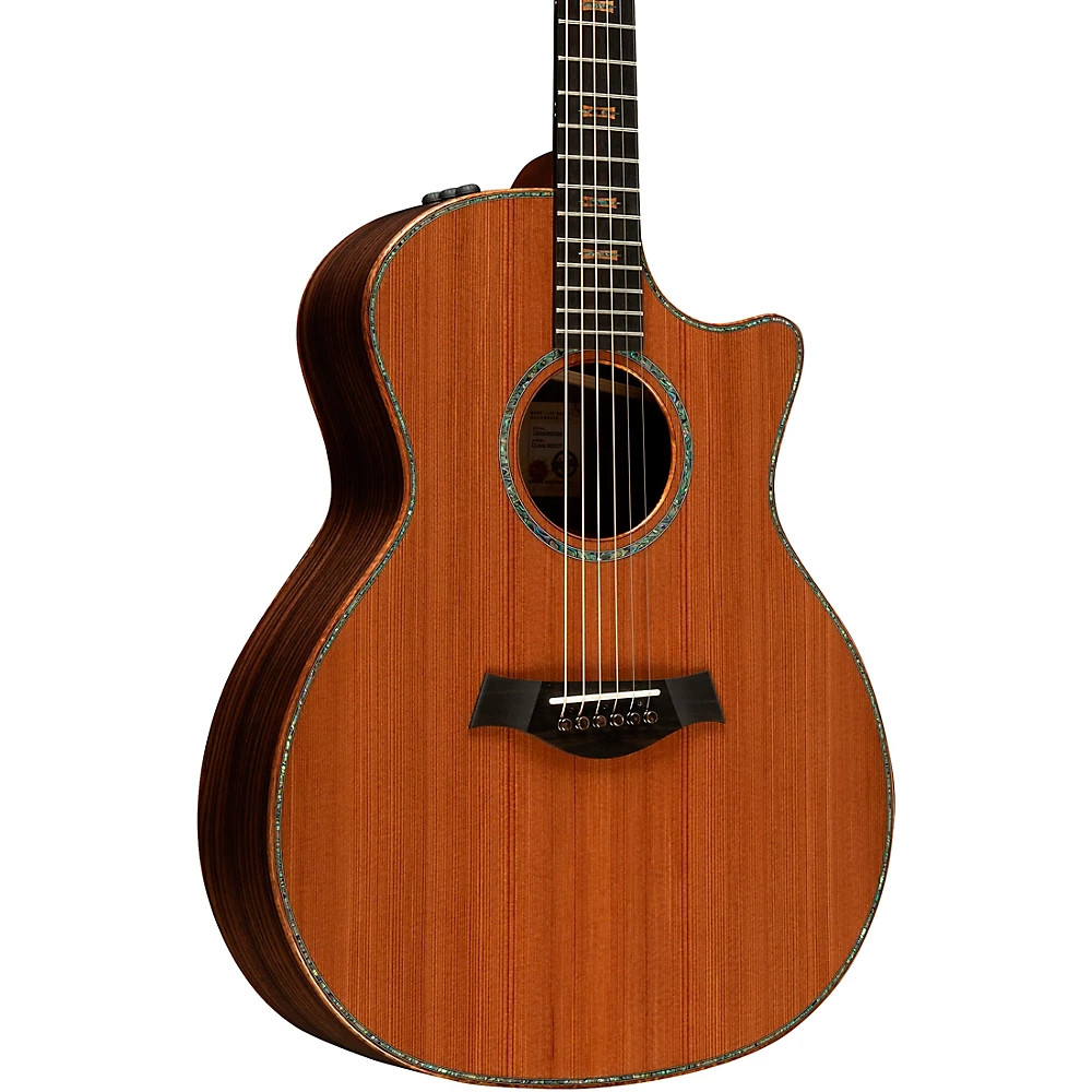 Taylor Custom Redwood-Indian Rosewood Grand Auditorium Acoustic-Electric Guitar 960190₽