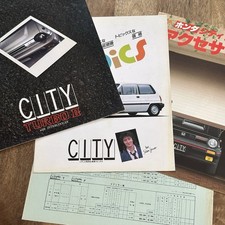 HONDA CITY Turbo II Bulldog - 1983 - JDM Model - Japan Brochure SET Rare Catalog