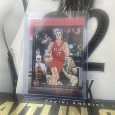 2025 Panini Caitlin Clark Chronicled Red Parallel #43 SP Indiana Fever WNBA