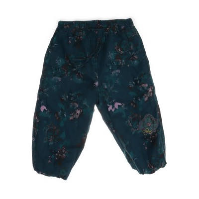 Mexx, Hose, Größe: 68, Grün/Mehrfarbig, Baumwolle, Blumen, Mädchen #fXV