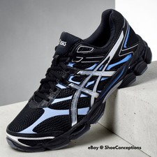 ASICS Gel-Cumulus 16 Shoes Black Pure Silver 1203A888-001 Men's Sizes NEW