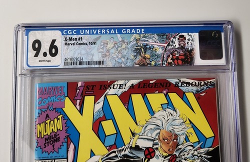 X-MEN #1 CGC 9.6 CUSTOM LABEL - NEW SLAB - Archangel, Beast, and Storm - Picture 2 of 3