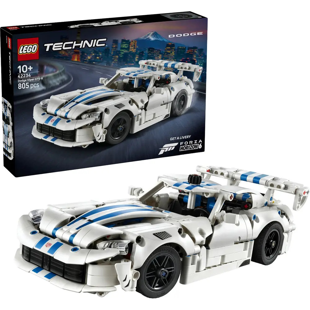 Joom Jo Market - Japan Select - Jungen Lego Technic Dodge Viper Gts-R Sportwagen 42234 Spielzeug Für Und Mädchen - Bild 8